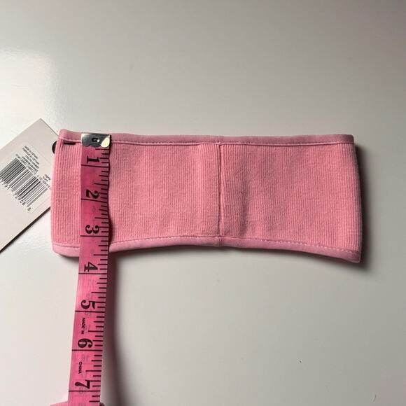 Nike Youth Pink Fleece Cold Weather Knit Headband - Picture 4 of 7